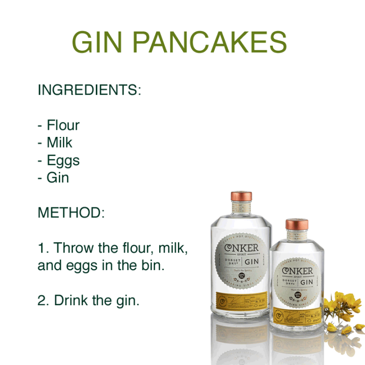 Gin Pancakes Recipe